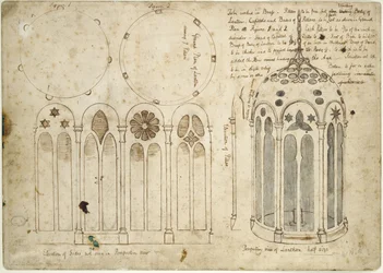 Études pour la Lanterne dans La Lumière du Monde, 1851-52